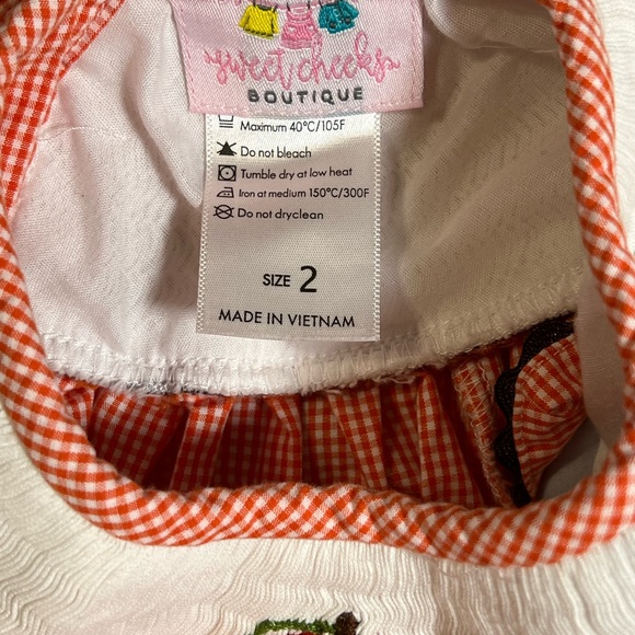 Smocked RYLEIGH Fall Bubble! - Picture 3 of 4